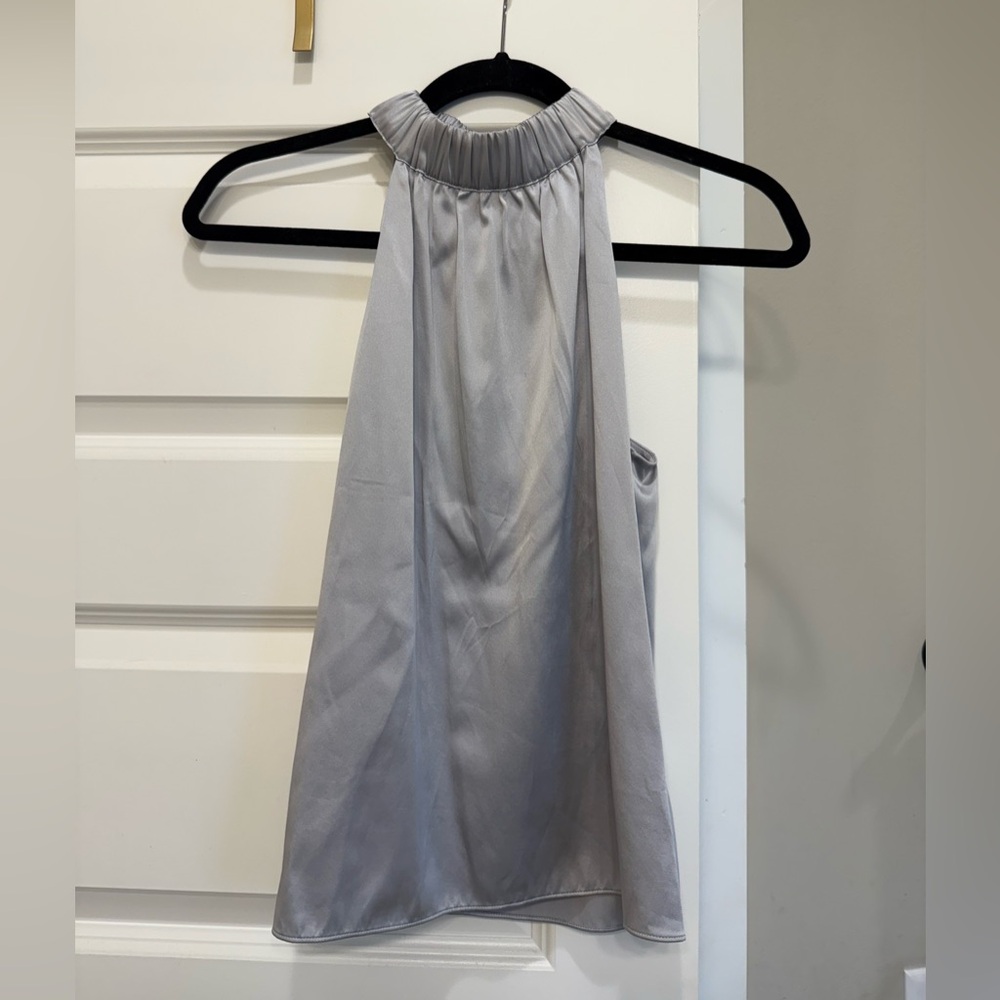 FRAME Women’s Shirred Halter Top